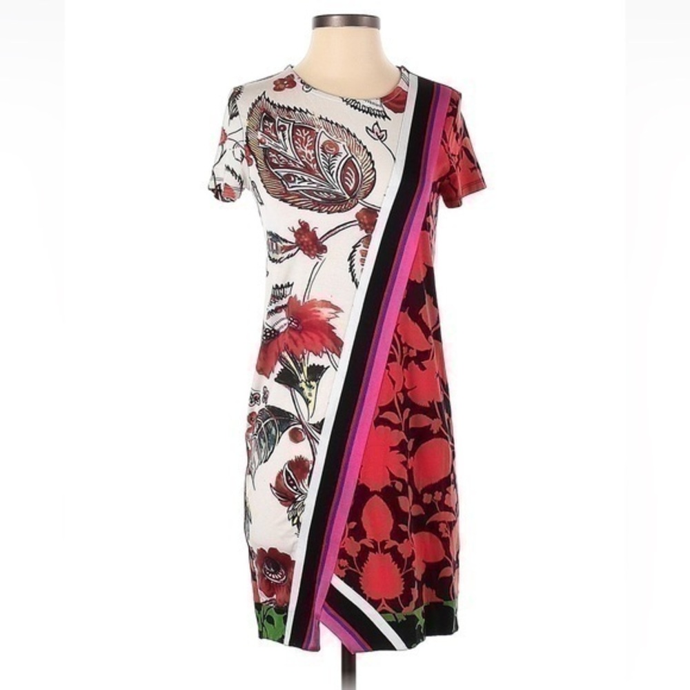 Desigual Casual Floral Print Dress Size XS